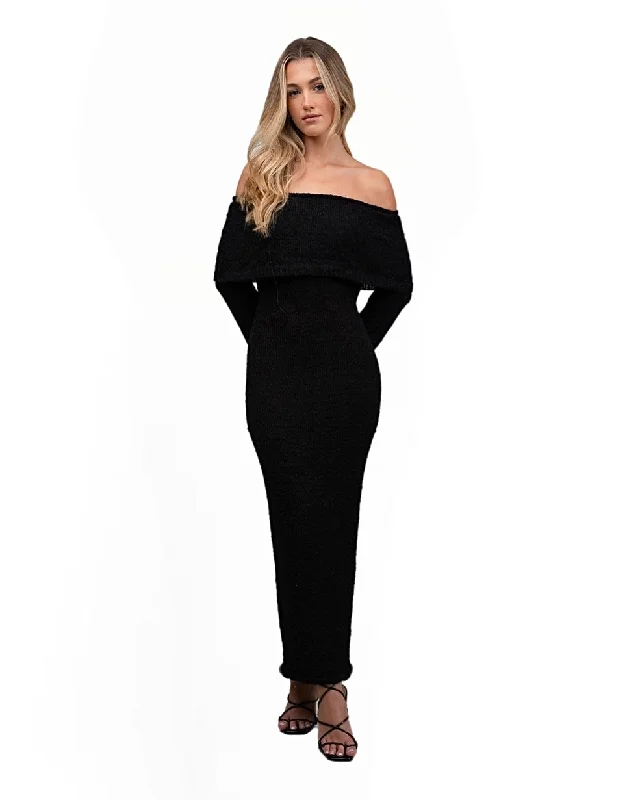 ANDY MAXI DRESS - BLACK