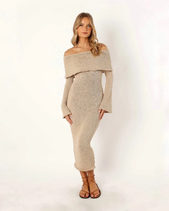 ANDY MAXI DRESS - BEIGE