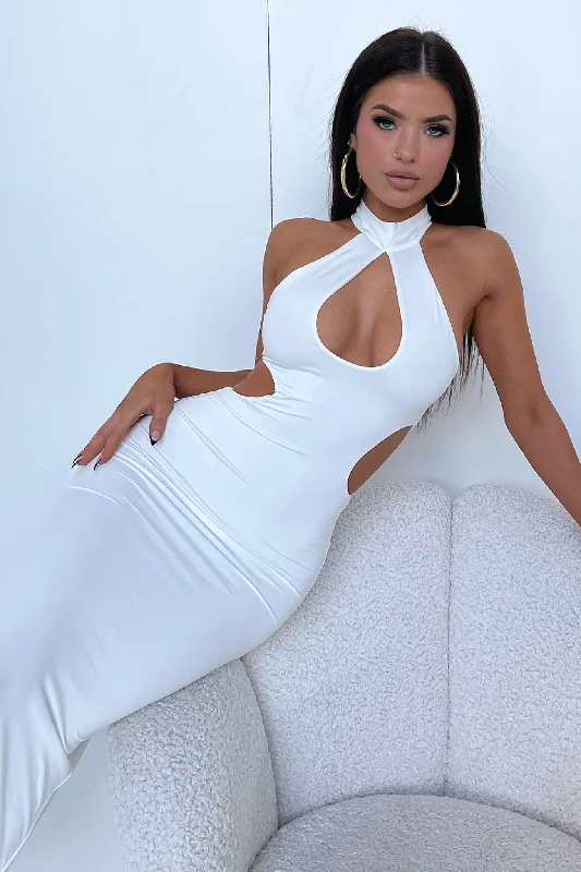 Gianna Maxi Dress - White