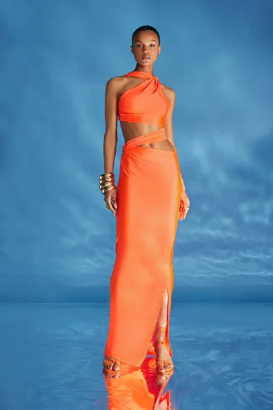 Kivia Dress - Orange