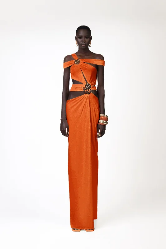 Kiyren Dress - Orange