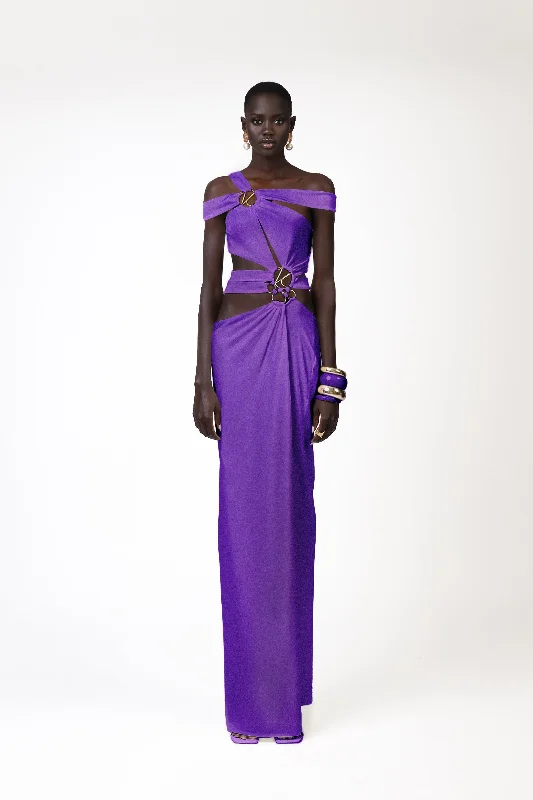 Kiyren Dress - Purple